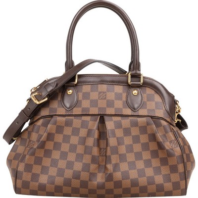 Louis Vuitton Monogram Damier Ebene Canvas Trevi PM Handbag Tasche