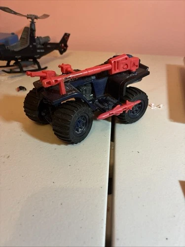 Vintage 1985 Hasbro GI Joe Cobra Ferret ATV Original Vehicle COMPLETE Very Nice