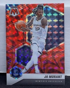 2020-21 Panini Mosaic - Ja Morant #40 Reactive Orange Prizm