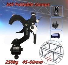 10Pc Stage Light 360 folding Hook Aluminum Alloy Truss Clamp Heavy Duty 550lb US