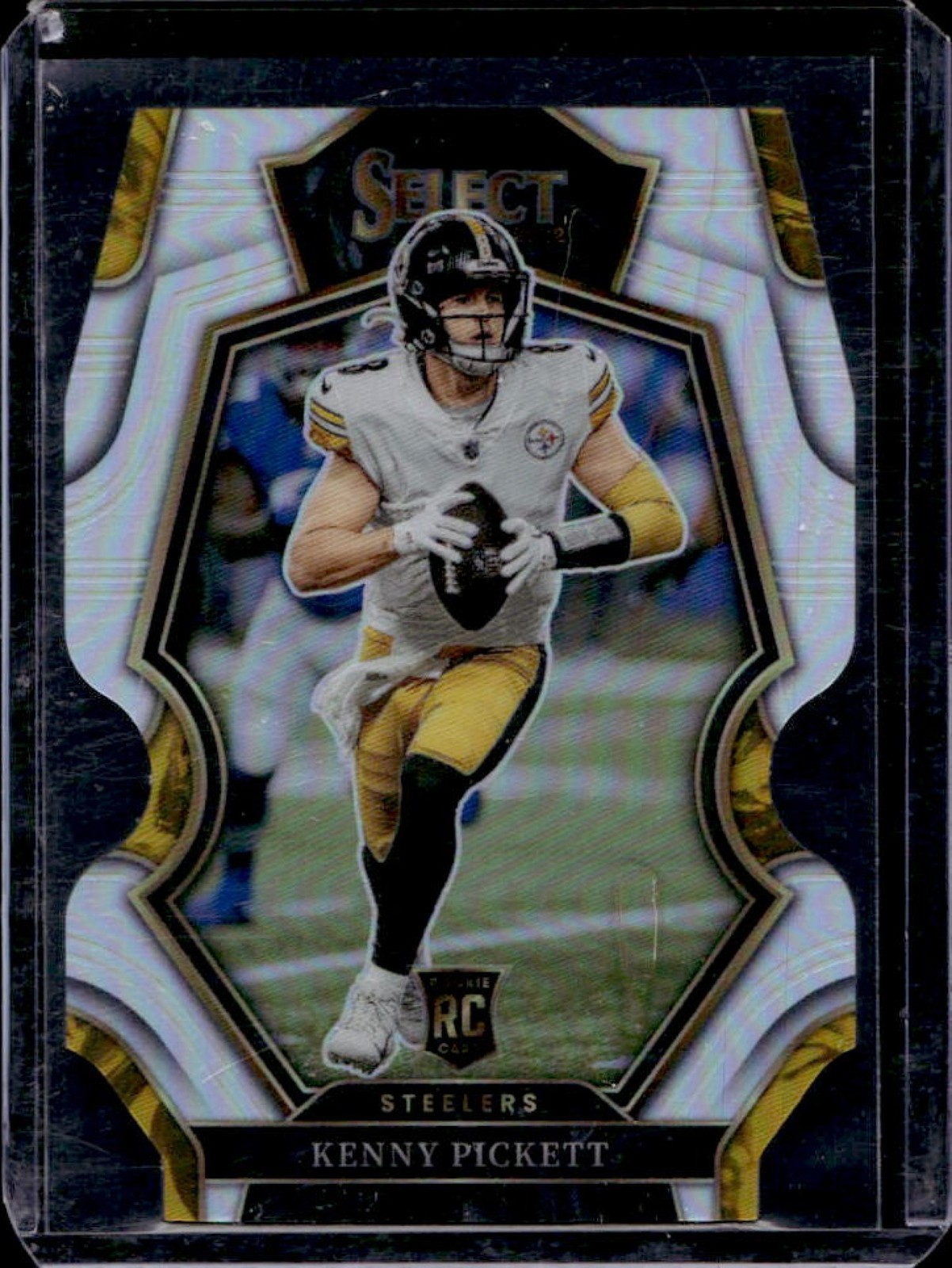 2022 Select Kenny Pickett RC Silver Prizm Die Cut Premier Level #182 Steelers
