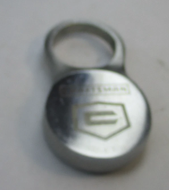 Llavero abrebotellas vintage Craftsman 48215 mini 2-3/4" de metal Foto 3 de 3