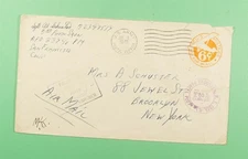 DR WHO 1945 WWII CENSORED APO 234 GUAM AIRMAIL TO USA R07592