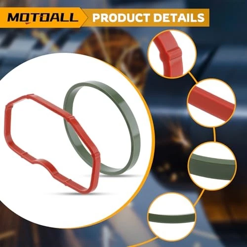 Intake Manifold Gaskets for Audi B8 S4 Years 2009-2016 A6 Replaces# 079129717D Foto 4 de 4