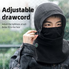 ROCKBROS Balaclava Warm Fleece Windproof Ski Mask Breathable Thermal Helmet Hood