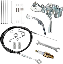 Throttle Linkage Assembly Kit And71 Inch Go Kart Throttle Cable for Predator 212