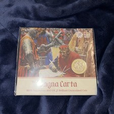 2015 The Royal Mint Magna Carta Brilliant Uncirculated UK Two Pounds £2 coin