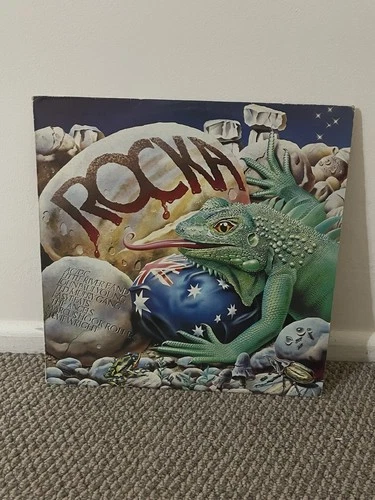 Vinyl record Rocka Australia Compilation With Insert AC/DC Blue Albert Roo