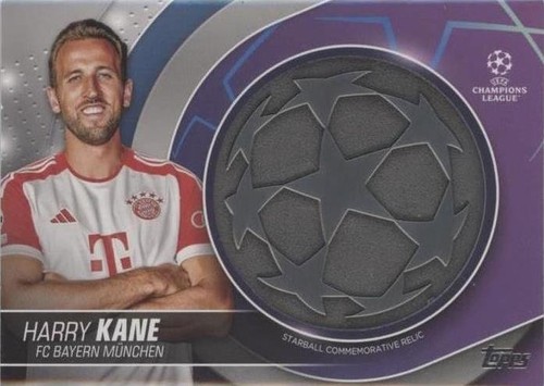 2023-24 Topps UEFA Club Competitions Harry Kane Starball Relics 