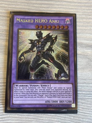 Masked HERO Anki - PGL2-EN011  Premium Gold: Return of the Bling Yu-Gi-Oh