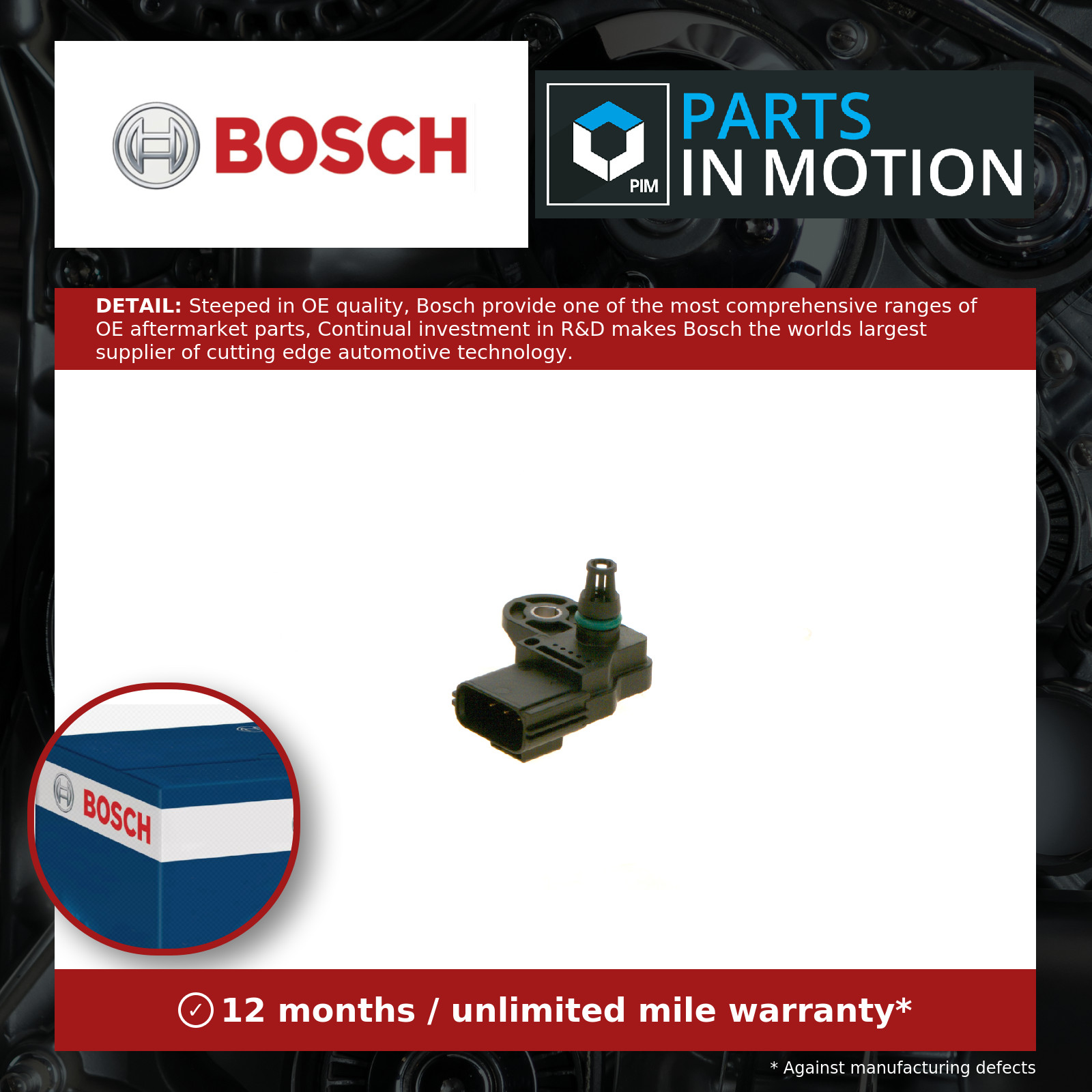 Fits BOSCH 0 261 230 218 PRESSURE SENSOR ⭐UK Stock⭐ - Image 16