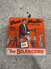 Columbia Pictures Super 8mm The Silencers Dean Martin Black White B/W Silent
