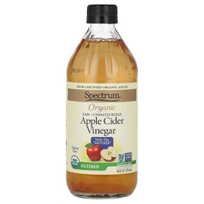 Organic Apple Cider Vinegar, Filtered, 16 fl oz (473 ml)