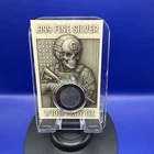 1/10th oz Fine Silver Round Tactical Antiqued Skeleton .999 Fine Silver Coin