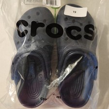 Crocs Classic Dark Blue Men's Slip-On Sandals US m6 EU 38-39 10001-410