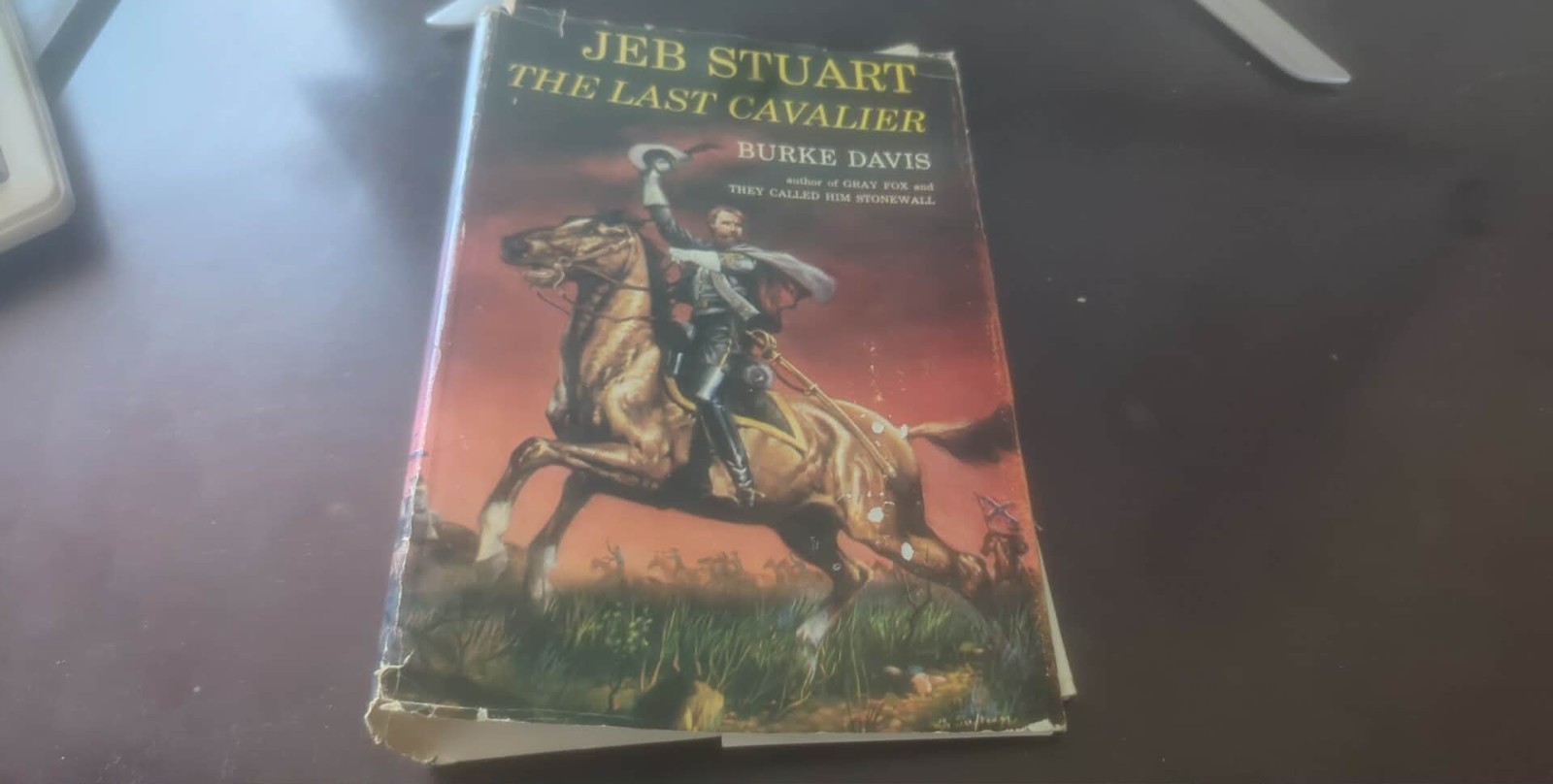 Jeb Stuart The Last Cavalier Burke Davis HC Acceptable