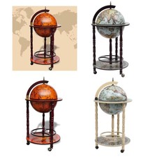 Eukalyptusholz Globusbar Flaschenregal Minibar Hausbar mehrere Auswahl