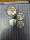 19 - 1922 Peace Dollar - Brilliant Uncirculated Partial Roll, 19 Coins