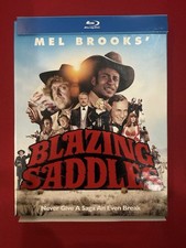 Blazing Saddles (Blu-ray Disc, 2014, 40th Anniversary) Mint