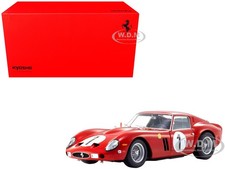 FERRARI 250 GTO #1 WINNER "1000KM PARIS" (1962) 1/18 DIECAST BY KYOSHO KS08438 G