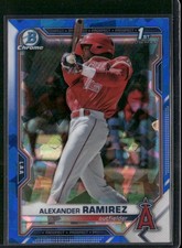 2021 Bowman Sapphire Edition #BCP-145 Alexander Ramirez