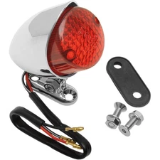 Drag Specialties Bobber Taillight - Red Lens 2010-0563