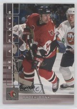 2001-02 ITG Be A Player Memorabilia Radek Bonk #3 0q3