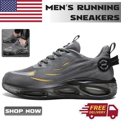 Men's Fashion Sneakers Athletic Running Casual Sports Tennis Shoes Walking Gym