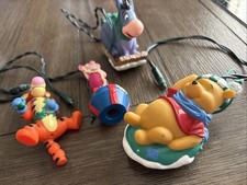 Disney Winnie the Pooh Xtra Rubber Mold For String Christmas Lights Vintage 1998