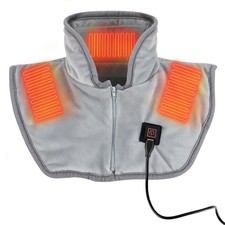Heating Pad for Neck Shoulders Pain Relief Rechargeable Heated Wrap Neck Warmer