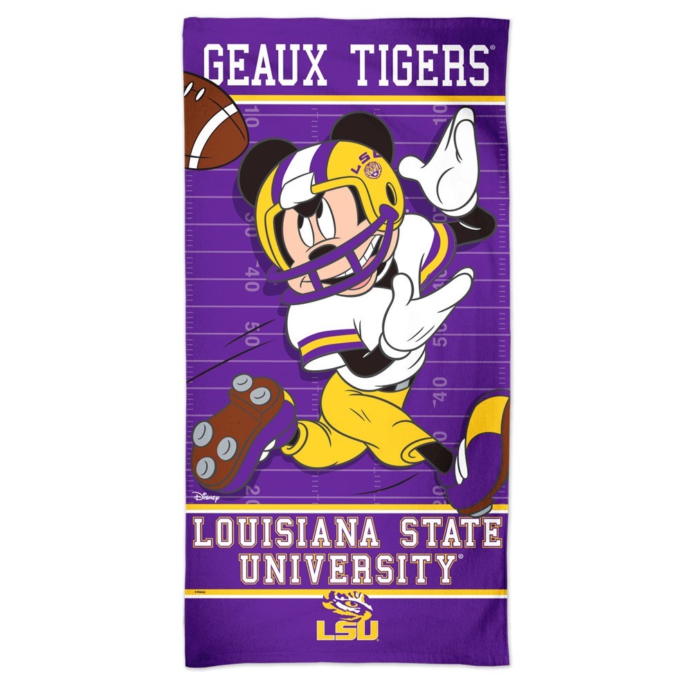 LSU TIGERS GEAUX TIGERS FOOTBALL MICKEY MOUSE 30