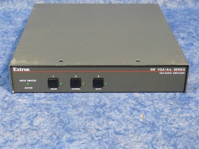 Extron SW2 VGA Ars VGA & Stereo Audio Switchers 2 in 1out & Audio 60 ...