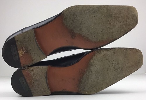 Santoni Single Monk Strap Schuhe Herren UK 11 US 12 Blau - Bild 9 von 12