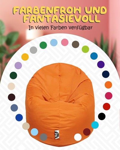 Patchhome 2 Varianten in 1 Sitzsack Sitzkissen Beanbag Gamer Kissen Tobekissen - Bild 110 von 199