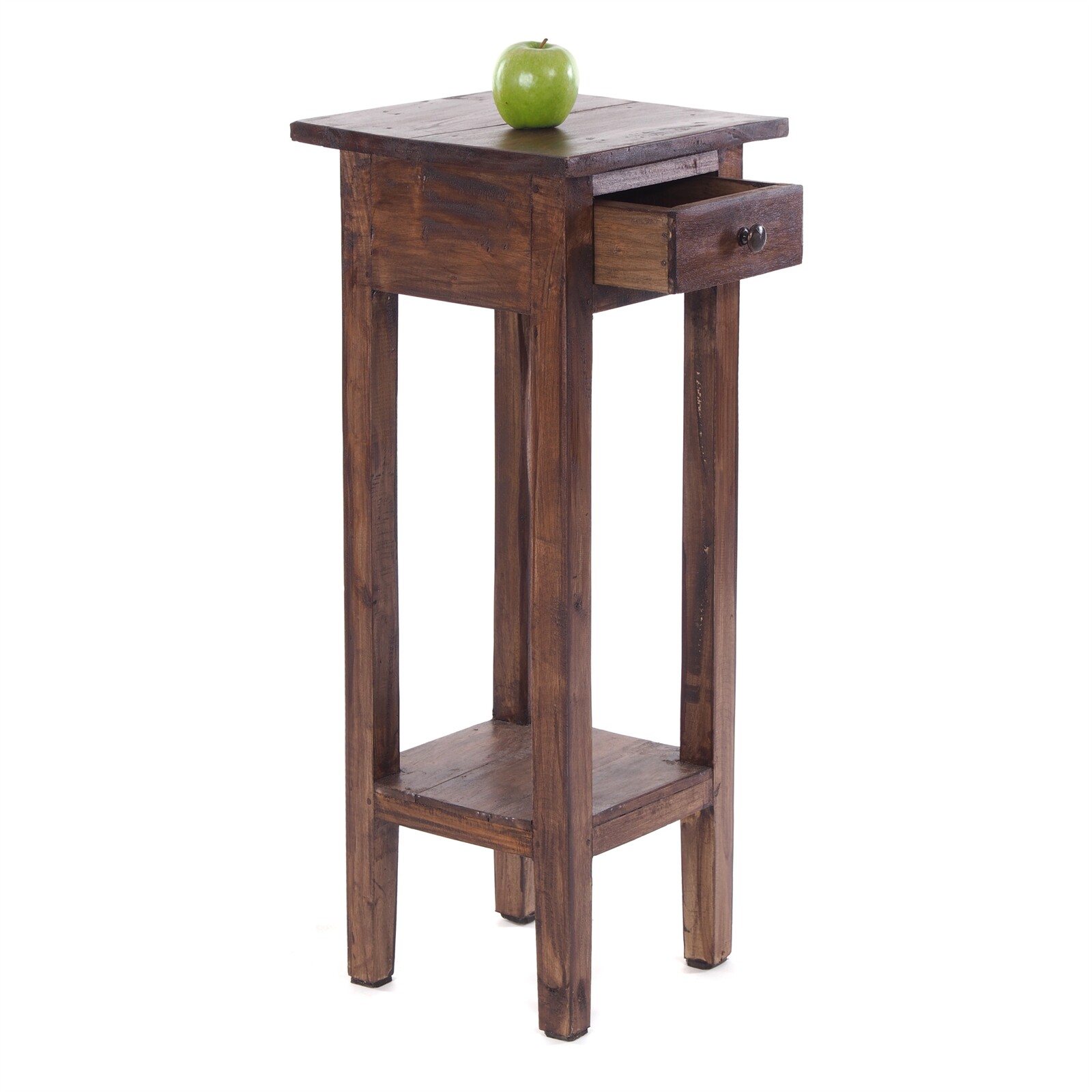BEISTELLTISCH NAPOLEON 75x30x30 cm, braun, Shabby Style Beistelltisch