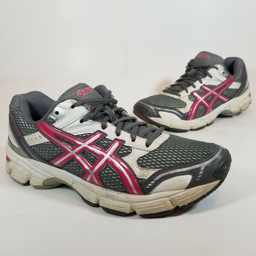 Asics Womens Gel 180 TR S352N Gray Pink Running Shoes Sneakers Size 9
