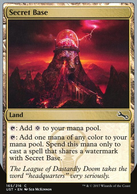 MTG Magic the Gathering Secret Base (165c/288) Unstable NM | eBay