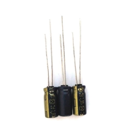 10x Panasonic FC Aluminium Electrolytic Capacitors-Radial Leaded 10uF 50V 105c - Imagen 4 de 4