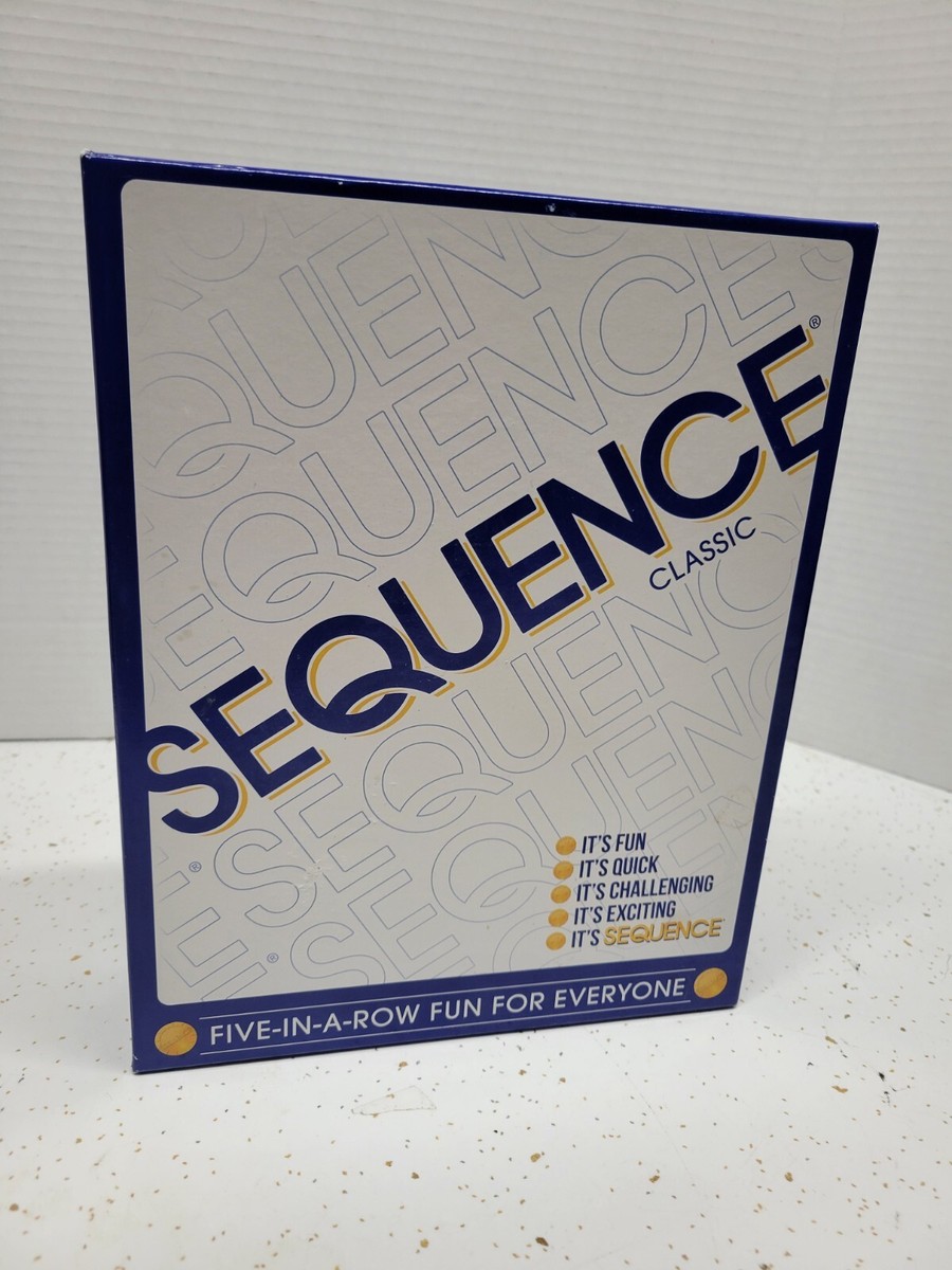 New Sealed: Jax 8002A Sequence Classic Board Game 35261080027| eBay