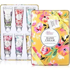 Hand Cream Gift Set, Hand Lotion Set for Dry Cracked Hands, Travel Size 6x1oz