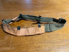 Headband in cotone verde per sottocasco elmetto  americano IIGM-Korea