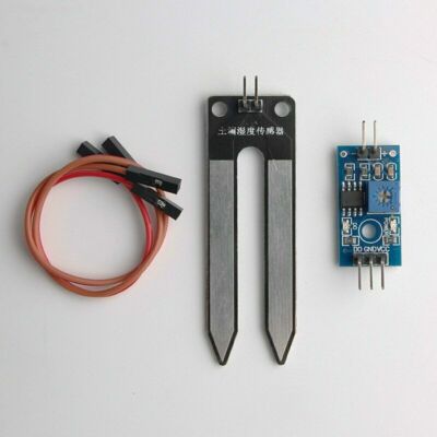 Soil Moisture Sensor Hygrometer Soil Moisture Modules Compatible with Arduino and Raspberry Pi 1x module