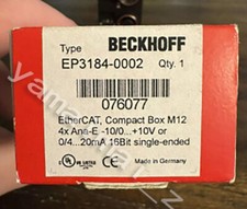 1pc New Beckhoff EP3184-0002 PLC Module Fast Ship US Free TAX