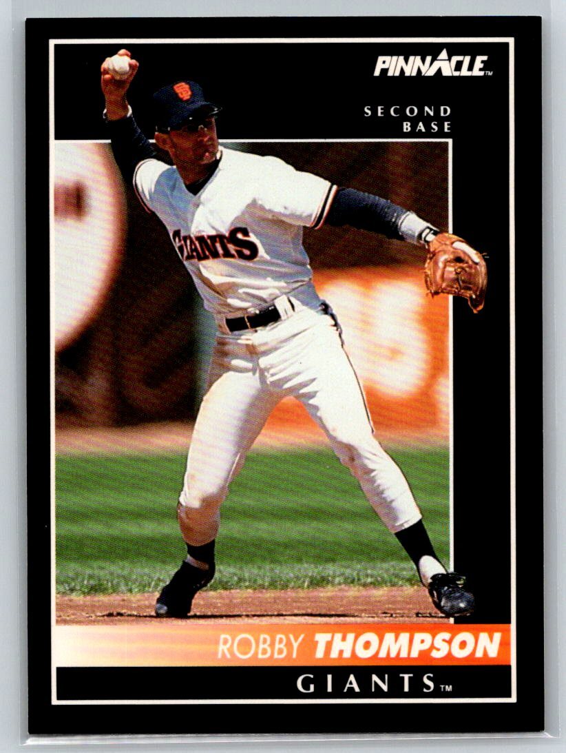 1992 Pinnacle #143 Robby Thompson | eBay