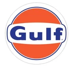 Gulf Oil Gulf Gasoline Sticker Decal R43