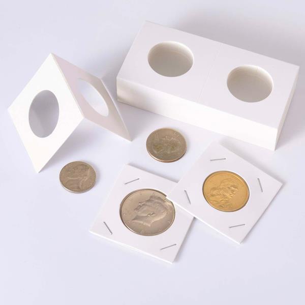 Cardboard Coin Holder Clip Case Storage for Collectible Cards eBay