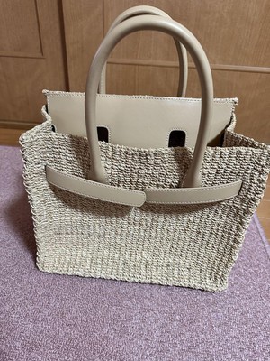 SEA Basket Bag Medium Latte Color No Tags | eBay