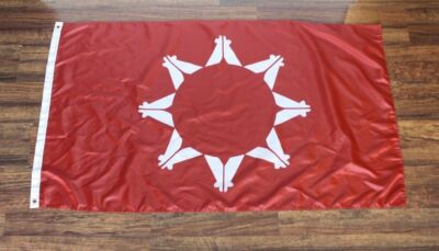 #ad Oglala Sioux Nation Banner Flag Native American Indian Tribe Tribal $12.95