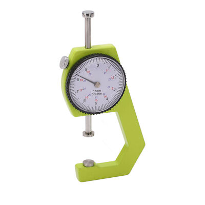Thickness Gauge 0.1mm High Accuracy 0 To 30mm Range Round Dial Thickness Tes HBA