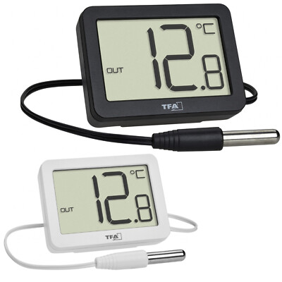 Thermometer TFA 30.1066 Kabelfühler innen außen Universalthermometer digital